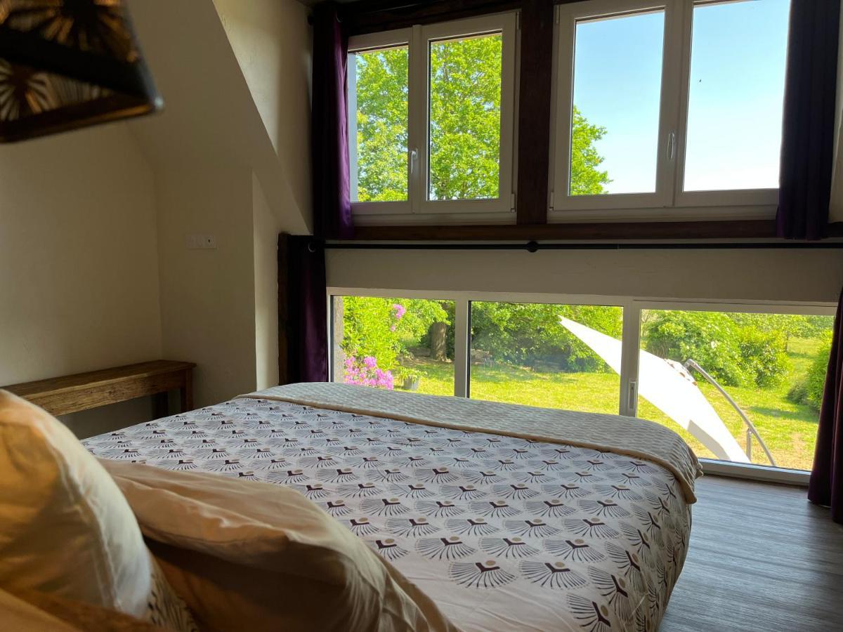 Maison D'Hote Avec Sauna Et Jacuzzi A La Campagne Les Portes du Coglais Buitenkant foto