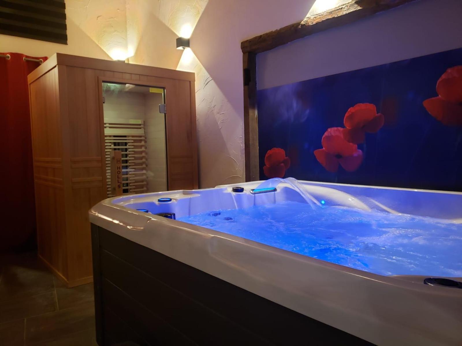 Maison D'Hote Avec Sauna Et Jacuzzi A La Campagne Les Portes du Coglais Buitenkant foto